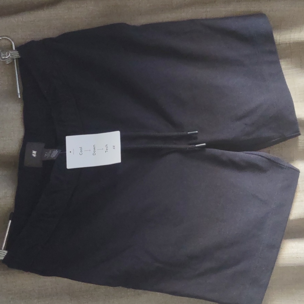H&m navy blue shorts S nwt